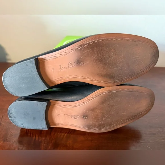 Sam Edelman Loraine Leather Bit Buckle Loafers 9.5 - Picture 5 of 7